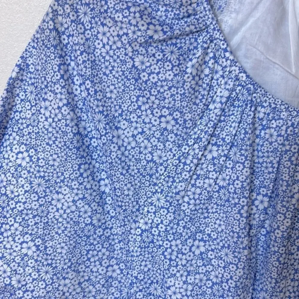 NWT J. Crew X Liberty floral back cut out dress